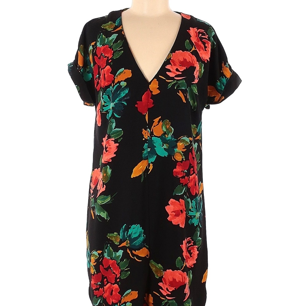 A New Day Floral Hi-Low Mini Dress – Size XL